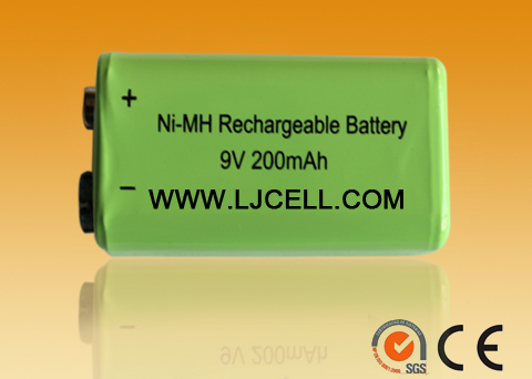 9V&nbsp;200mAH镍氢电池