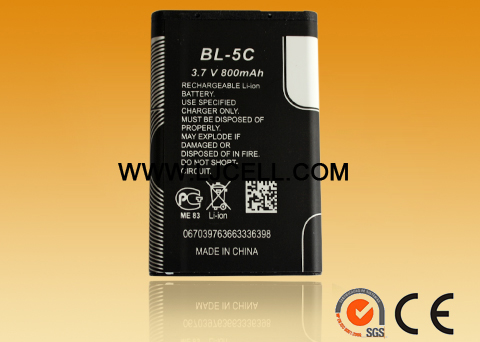 BL-5C 800mAH 音箱电池/ 手机电池