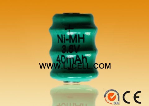 3.6v&nbsp;40mAH镍氢电池组