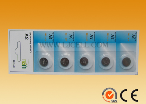 CR1220&nbsp;button&nbsp;cell&nbsp;battery