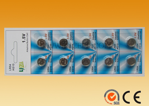 AG10&nbsp;button&nbsp;cell&nbsp;battery