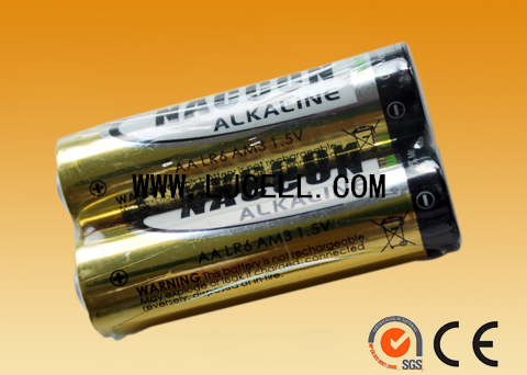 LR6&nbsp;AA&nbsp;5号碱性电池