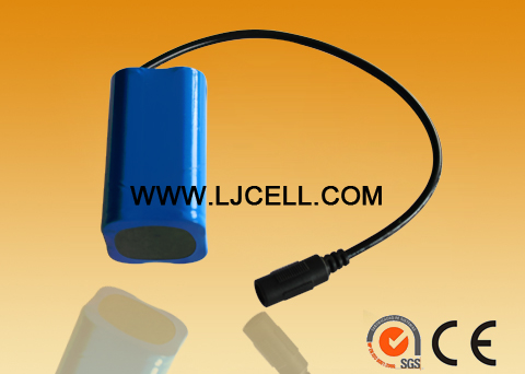 18650强光手电筒电池