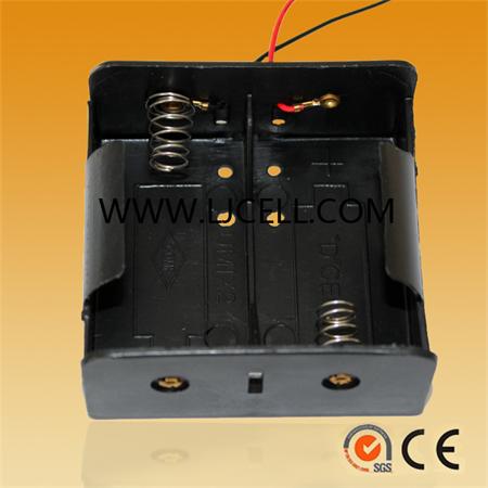 1号2节2xD电池盒