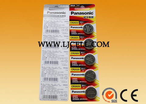 松下CR2025卡装