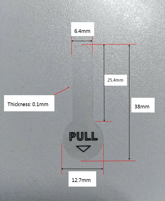 CR2032&nbsp;battery&nbsp;pull&nbsp;tabs